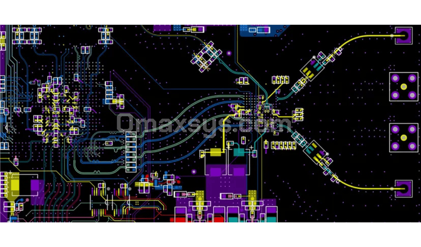 High-speed analog mixed-signal PCB