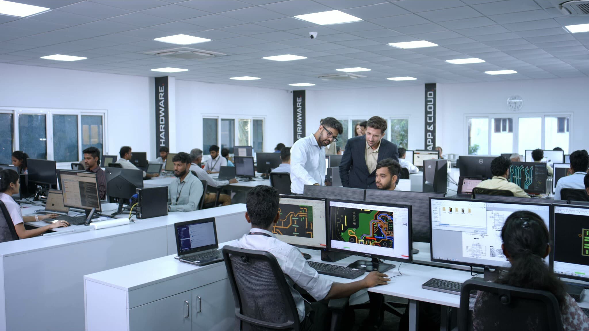 Design and Engineering Team at Work